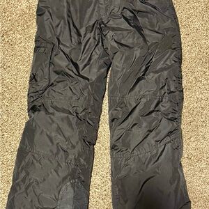 ZeroXposur Black Snow Pants with White Accents